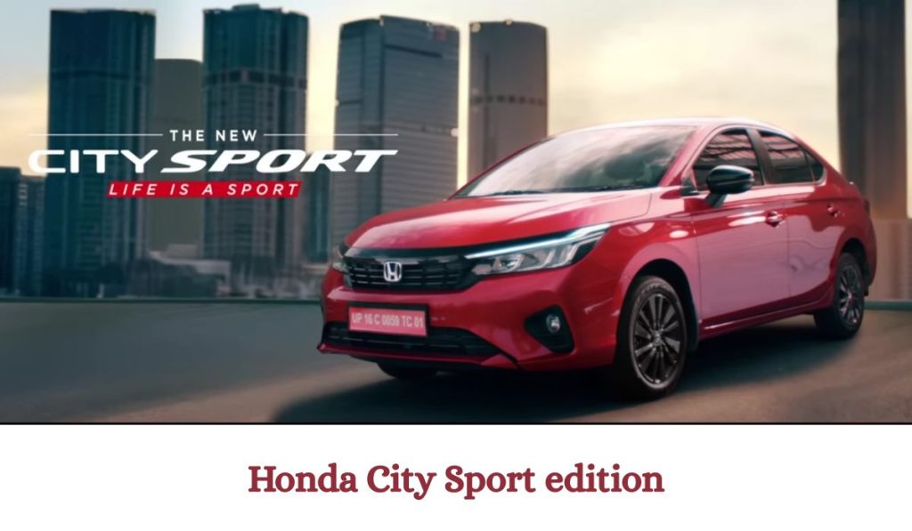 Honda City Sport edition
