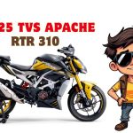 2025 Apache RTR 310 Hits Indian Roads at Rs 2.40 Lakh — Aggressive, Smart, and Feature-Packed