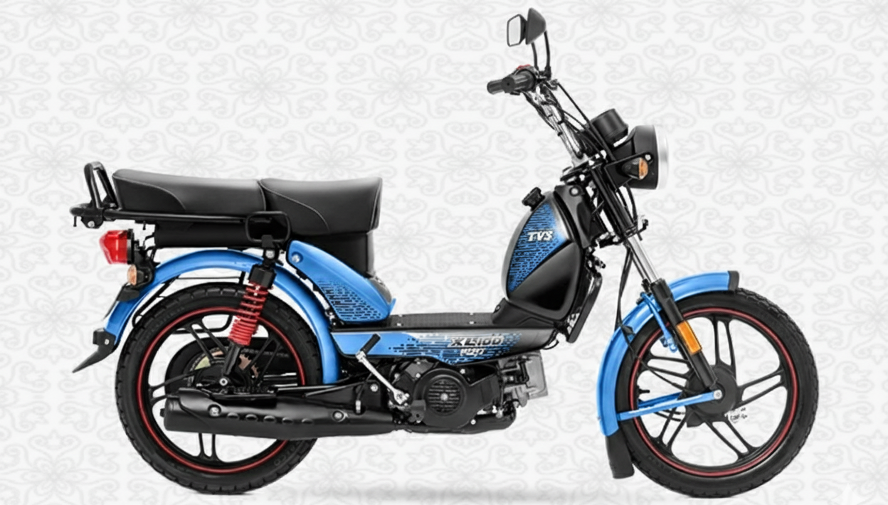 TVS XL100 HD Alloy Launched in India – Price and Specs